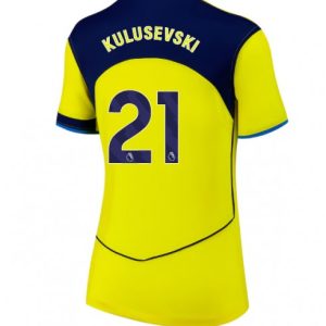 Futbalový dresy Tottenham Hotspur 2025/26 Tretí Dámsky Dejan Kulusevski #21