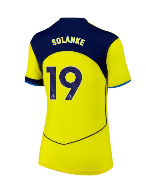 Futbalový dresy Tottenham Hotspur 2025/26 Tretí Dámsky Dominic Solanke #19 1 Futbalový dresy Tottenham Hotspur 2025/26 Tretí Dámsky Dominic Solanke #19
