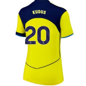 Futbalový dresy Tottenham Hotspur 2025/26 Tretí Dámsky Mohammed Kudus #20