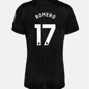 Futbalový dresy Tottenham Hotspur 2025/26 Vonkajší Dámsky – Cristian Romero #17