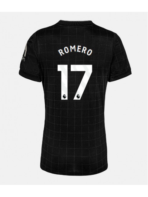 Futbalový dresy Tottenham Hotspur 2025/26 Vonkajší Dámsky – Cristian Romero #17 1 Futbalový dresy Tottenham Hotspur 2025/26 Vonkajší Dámsky – Cristian Romero #17