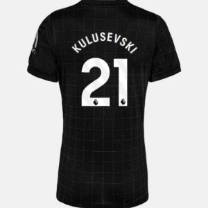 Futbalový dresy Tottenham Hotspur 2025/26 Vonkajší Dámsky – Dejan Kulusevski #21