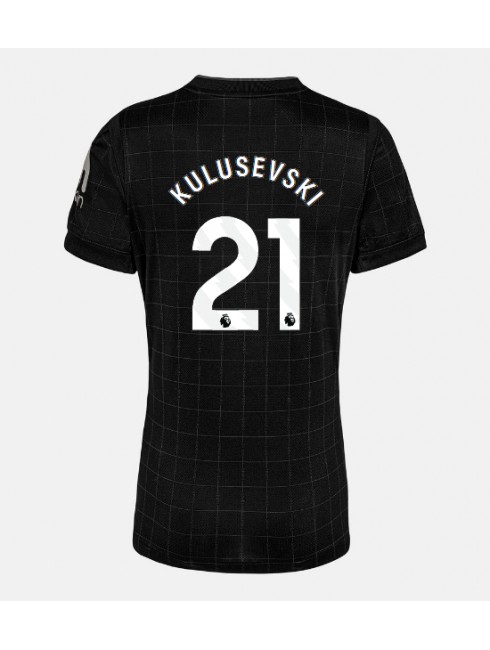Futbalový dresy Tottenham Hotspur 2025/26 Vonkajší Dámsky – Dejan Kulusevski #21 1 Futbalový dresy Tottenham Hotspur 2025/26 Vonkajší Dámsky – Dejan Kulusevski #21
