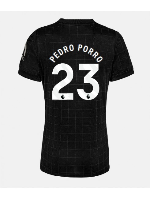 Futbalový dresy Tottenham Hotspur 2025/26 Vonkajší Dámsky – Pedro Porro #23 1 Futbalový dresy Tottenham Hotspur 2025/26 Vonkajší Dámsky – Pedro Porro #23