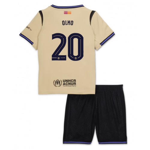 Kinder Barcelona Dani Olmo #20 Auswärts 2025-26 Fußballtrikot + Shorts Kinder Barcelona Dani Olmo #20 2025-26 Fußballtrikots Auswärts (+ Shorts)