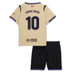 Dětský Barcelona Lamine Yamal #10 2025-26 Futbalové dresy Preč (+ trenírky)