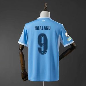 Pánsky Futbalový Dres Manchester City 2026/27 Domáci Erling Haaland 9 Krátky Rukáv