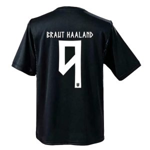 Futbalový Dres Erling Haaland 9 Nórsko MS 2026 Preč Replika Pánsky