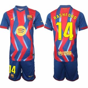 Herren-Fußball-Set FC Barcelona 2025/26 Viertel Marcus Rashford #14