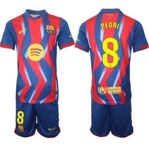 Herrenspiel- Fußballset FC Barcelona 2025/26 Viertér Pedri Gonzalez #8