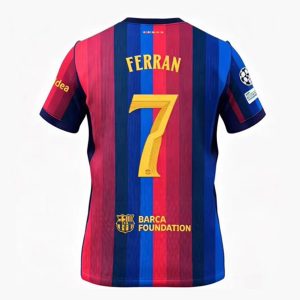 Pánsky Futbalový Dres FC Barcelona Domáci 2026/27 Ferran Torres #7