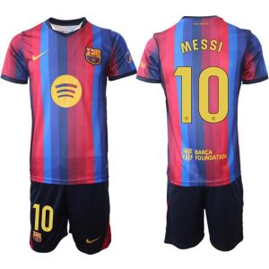 Futbalový Dres Komplet Lionel Messi 10 FC Barcelona Domáci 2026/27 Pánsky