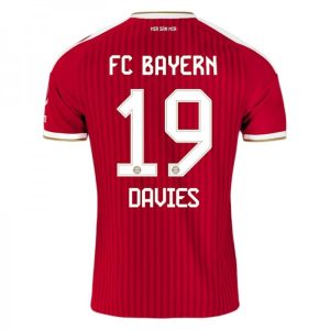 Futbalový Dres FC Bayern München 2026/27 Domáci Alphonso Davies 19 Pánsky