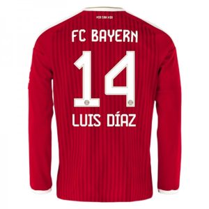 FC Bayern München Domáci Dres 2026/27 Luis Díaz 14 Pánsky Dlhý Rukáv