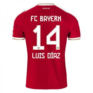 Futbalový Dres FC Bayern München 2026/27 Domáci Luis Díaz 14 Pánsky