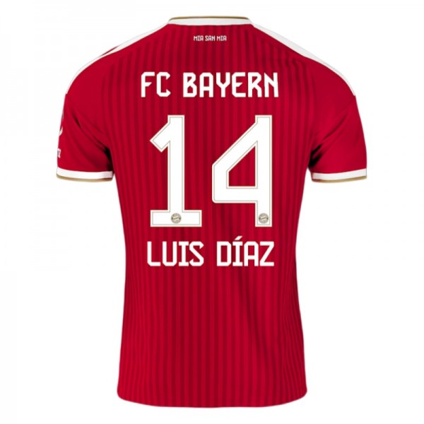 Futbalový Dres FC Bayern München 2026/27 Domáci Luis Díaz 14 Pánsky 1 Futbalový Dres FC Bayern München 2026/27 Domáci Luis Díaz 14 Pánsky