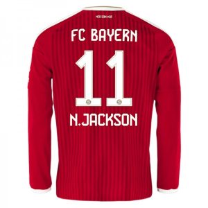 FC Bayern München Domáci Dres 2026/27 Nicolas Jackson 11 Pánsky Dlhý Rukáv