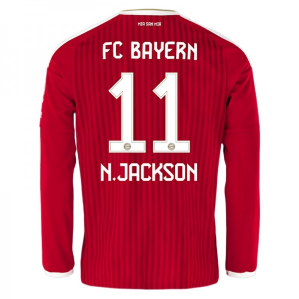 FC Bayern München Domáci Dres 2026/27 Nicolas Jackson 11 Pánsky Dlhý Rukáv 1 FC Bayern München Domáci Dres 2026/27 Nicolas Jackson 11 Pánsky Dlhý Rukáv