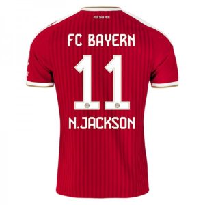 Futbalový Dres FC Bayern München 2026/27 Domáci Nicolas Jackson 11 Pánsky