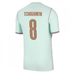 Futbalové dresy Francúzsko MS 2026 Aurelien Tchouameni #8 Vonkajší