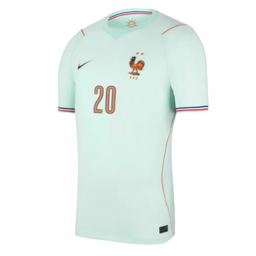 Futbalové dresy Francúzsko MS 2026 Desire Doue #20 Vonkajší 2 Futbalové dresy Francúzsko MS 2026 Desire Doue #20 Vonkajší – Obrázok 2