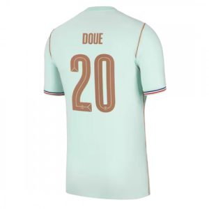 Futbalové dresy Francúzsko MS 2026 Desire Doue #20 Vonkajší