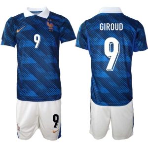 Fußballtrikot Frankreich Heim-WM 2026 – Olivier Giroud #9 Herren Komplett