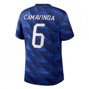 Futbalové dresy Francúzsko MS 2026 Eduardo Camavinga #6 Domáci