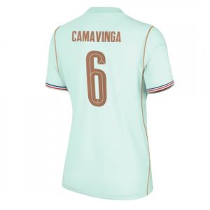 Futbalový Dres Francúzsko MS 2026 Eduardo Camavinga #6 Vonkajší Ženy