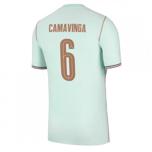 Futbalové dresy Francúzsko MS 2026 Eduardo Camavinga #6 Vonkajší 1 Futbalové dresy Francúzsko MS 2026 Eduardo Camavinga #6 Vonkajší