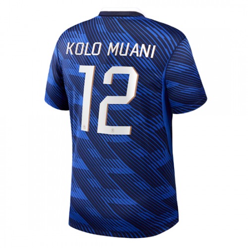 Futbalové dresy Francúzsko MS 2026 Randal Kolo Muani #12 Domáci 1 Futbalové dresy Francúzsko MS 2026 Randal Kolo Muani #12 Domáci
