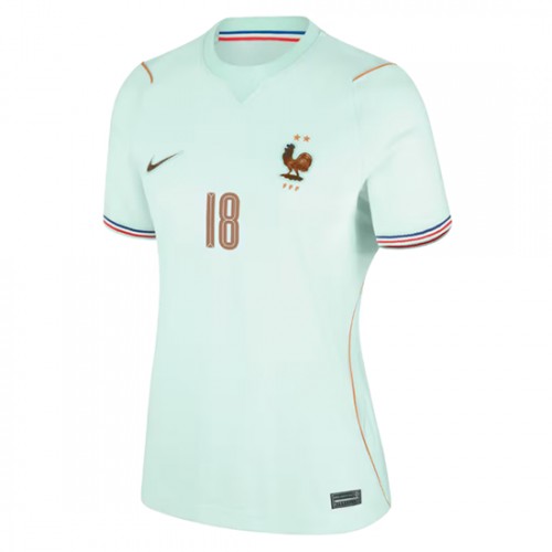 Futbalový Dres Francúzsko MS 2026 Warren Zaire-Emery #18 Vonkajší Ženy 2 Futbalový Dres Francúzsko MS 2026 Warren Zaire-Emery #18 Vonkajší Ženy – Obrázok 2