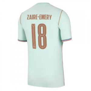 Futbalové dresy Francúzsko MS 2026 Warren Zaire-Emery #18 Vonkajší