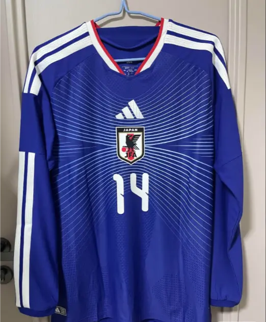Futbalovy dresy Japonsko Domaci MS 2026 Pansky Dlhy Rukav.webp