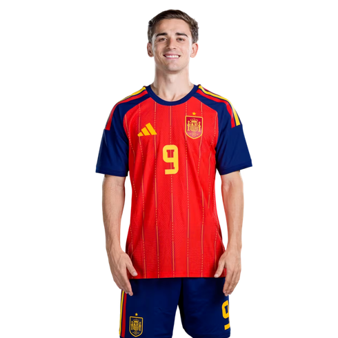 Pánsky Futbalový Dres Španielsko MS 2026 Domáci Gavi 9 Komplet 1 Pánsky Futbalový Dres Španielsko MS 2026 Domáci Gavi 9 Komplet
