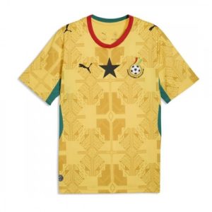 Futbalové dresy Ghana Vonkajší MS 2026 Krátky Rukáv
