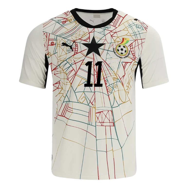 Ghana futbalový dres MS 2026 Antoine Semenyo #11 domáci Pánsky 2 Ghana futbalový dres MS 2026 Antoine Semenyo #11 domáci Pánsky