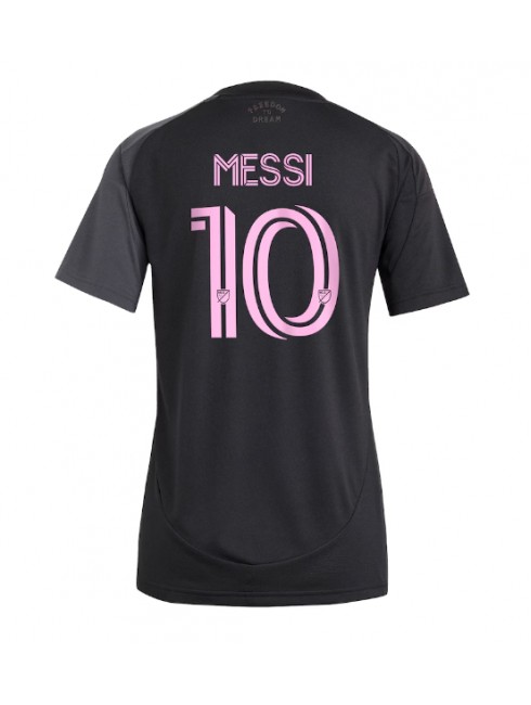 Futbalový dresy Inter Miami 2025-26 Vonkajší Lionel Messi #10 Dámsky – Krátky Rukáv 1 Futbalový dresy Inter Miami 2025-26 Vonkajší Lionel Messi #10 Dámsky – Krátky Rukáv