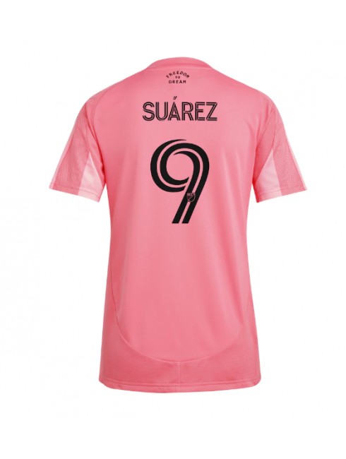 Futbalový dresy Inter Miami 2025-26 Domáci Luis Suarez #9 Dámsky– Krátky Rukáv 1 Futbalový dresy Inter Miami 2025-26 Domáci Luis Suarez #9 Dámsky– Krátky Rukáv