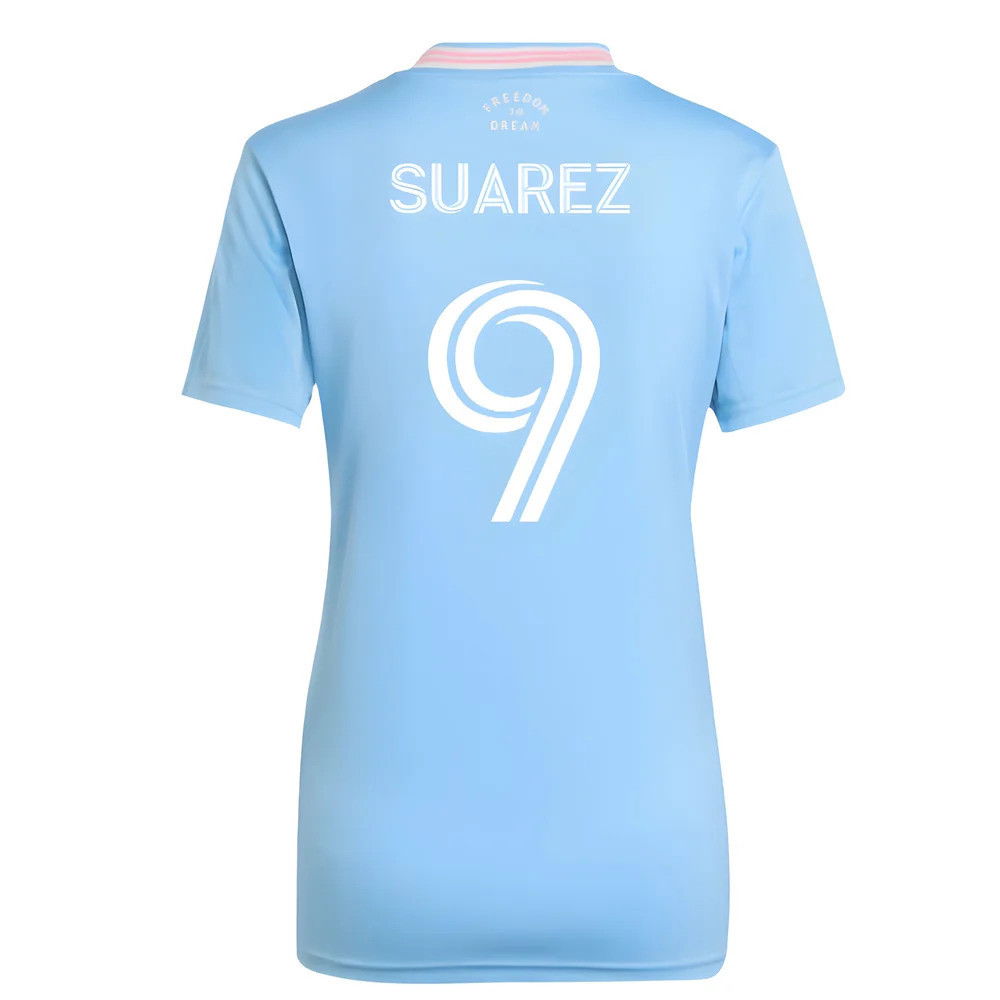 Futbalový dresy Inter Miami 2025-26 Tretí Luis Suarez #9 Dámsky – Krátky Rukáv 1 Futbalový dresy Inter Miami 2025-26 Tretí Luis Suarez #9 Dámsky – Krátky Rukáv