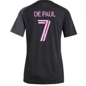 Futbalový dresy Inter Miami 2025-26 Vonkajší Rodrigo De Paul #7 Dámsky – Krátky Rukáv