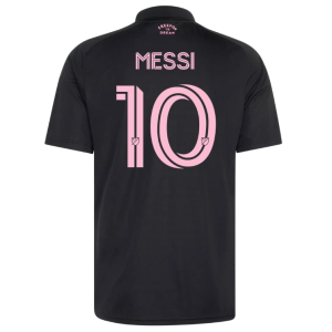 Inter Miami Preč dres 2026/27 Lionel Messi #10 Pánsky –Krátky Rukáv