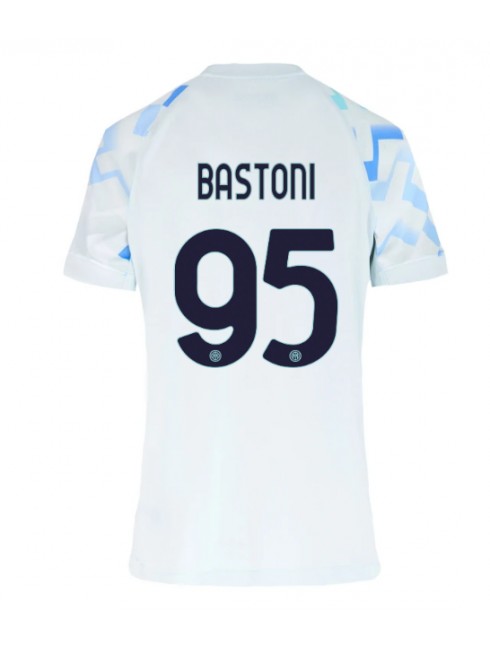 Futbalový dresy Inter Milan 2025-26 Vonkajší Dámsky Alessandro Bastoni #95– Krátky Rukáv 1 Futbalový dresy Inter Milan 2025-26 Vonkajší Dámsky Alessandro Bastoni #95– Krátky Rukáv