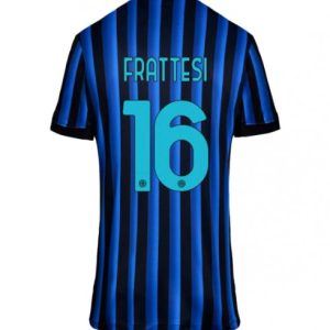 Futbalový dresy Inter Milan 2025-26 Domáci Davide Frattesi #16– Dámsky Krátky Rukáv