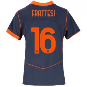 Futbalový dresy Inter Milan 2025-26 Tretí Davide Frattesi #16 Dámsky – Krátky Rukáv