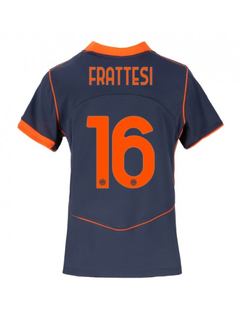Futbalový dresy Inter Milan 2025-26 Tretí Davide Frattesi #16 Dámsky – Krátky Rukáv 1 Futbalový dresy Inter Milan 2025-26 Tretí Davide Frattesi #16 Dámsky – Krátky Rukáv