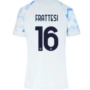 Futbalový dresy Inter Milan 2025-26 Vonkajší Dámsky Davide Frattesi #16– Krátky Rukáv