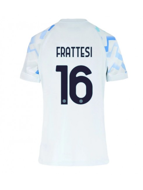 Futbalový dresy Inter Milan 2025-26 Vonkajší Dámsky Davide Frattesi #16– Krátky Rukáv 1 Futbalový dresy Inter Milan 2025-26 Vonkajší Dámsky Davide Frattesi #16– Krátky Rukáv