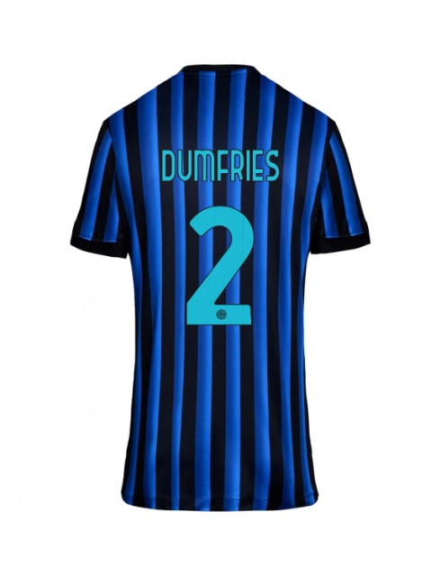 Futbalový dresy Inter Milan 2025-26 Domáci Denzel Dumfries #2– Dámsky Krátky Rukáv 1 Futbalový dresy Inter Milan 2025-26 Domáci Denzel Dumfries #2– Dámsky Krátky Rukáv