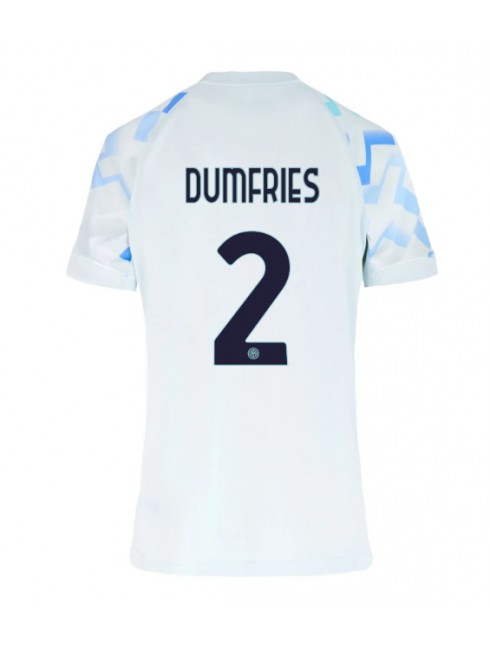 Futbalový dresy Inter Milan 2025-26 Vonkajší Dámsky Denzel Dumfries #2– Krátky Rukáv 1 Futbalový dresy Inter Milan 2025-26 Vonkajší Dámsky Denzel Dumfries #2– Krátky Rukáv